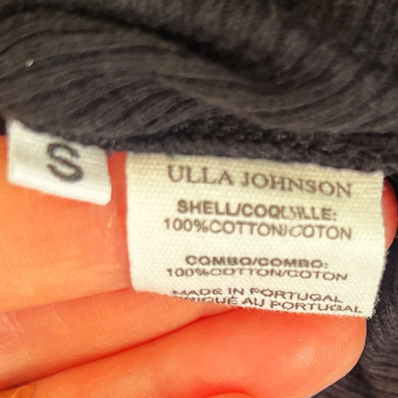 Ulla Johnson Pia Top in Noir Puff Sleeves Small - Picture 7 of 7